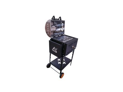 تصویر باربیکیو گازی زغالی با ترمومتر گازاکس پلاس مدل 5040